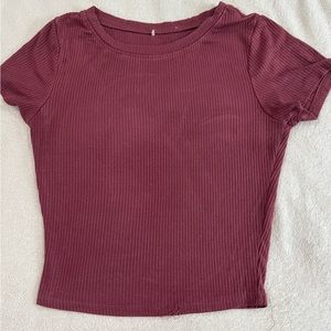 magenta bozzolo top